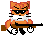 Candybooru image #850, tagged with Luis_(Artist) Paulo pixel_art weapon